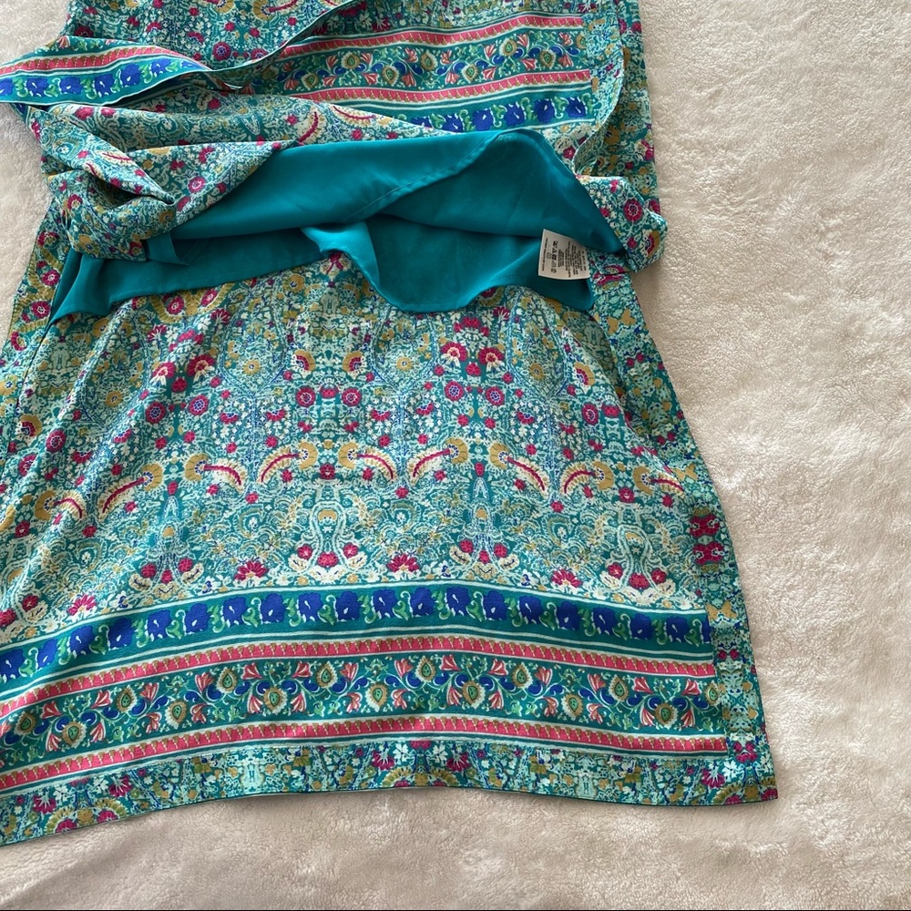 Anthropologie Maeve Meret Silk Tunic Top - Picture 6 of 11